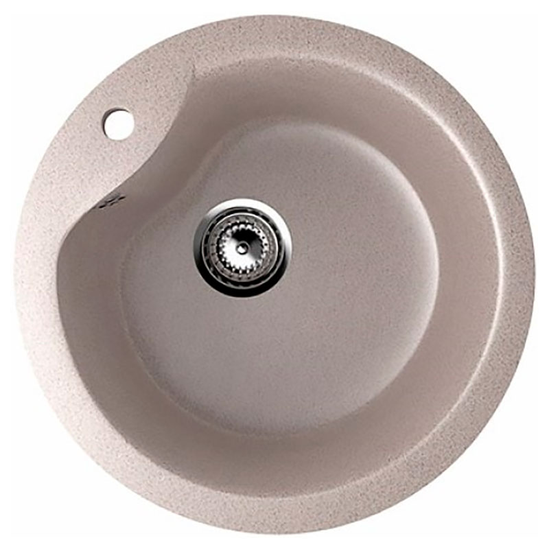 Изображение товара Кухонная мойка Ulgran U-102 песочный искусственный мрамор современный дизайн