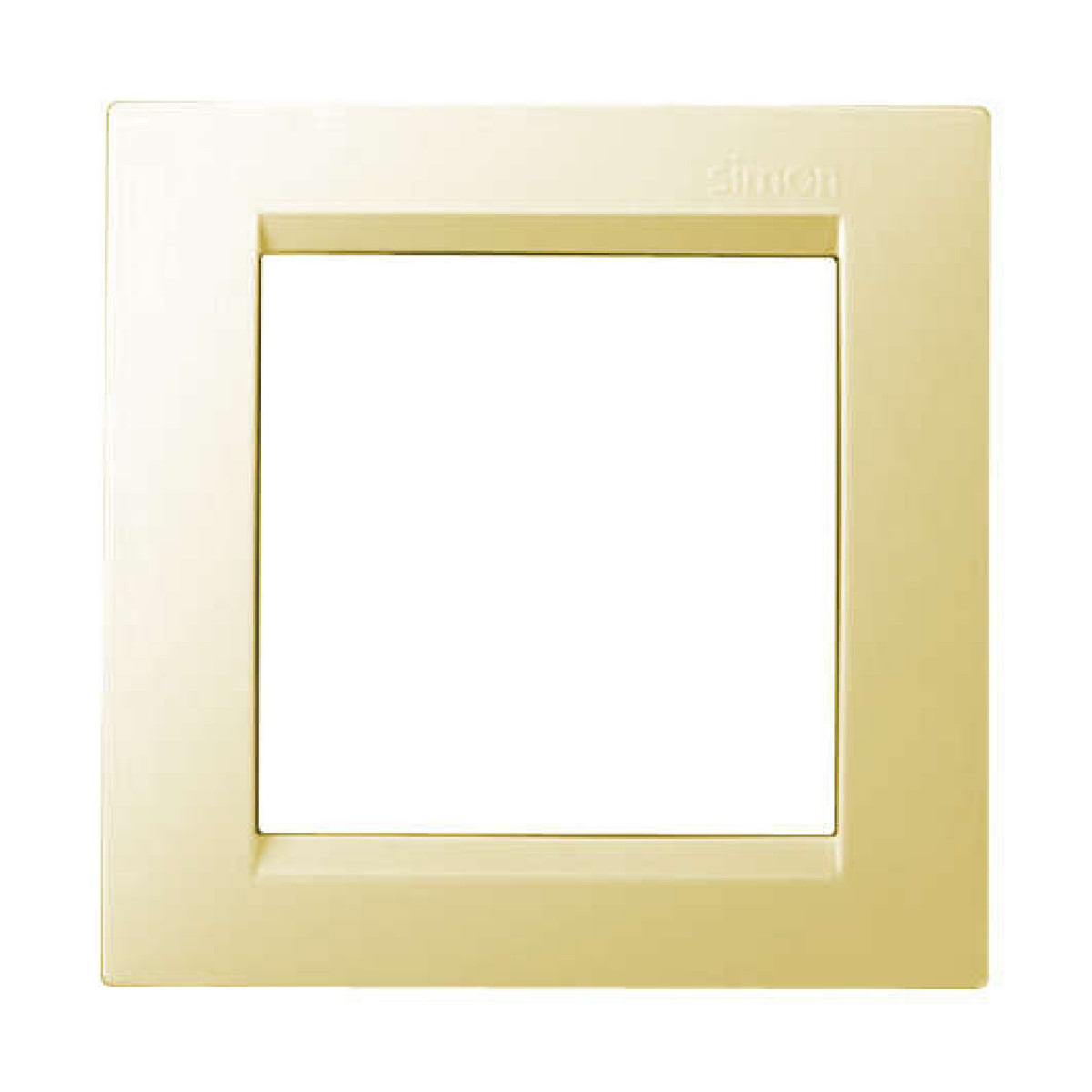 Изображение товара Декоративная рамка Simon15 слоновой кости для розеток и выключателей