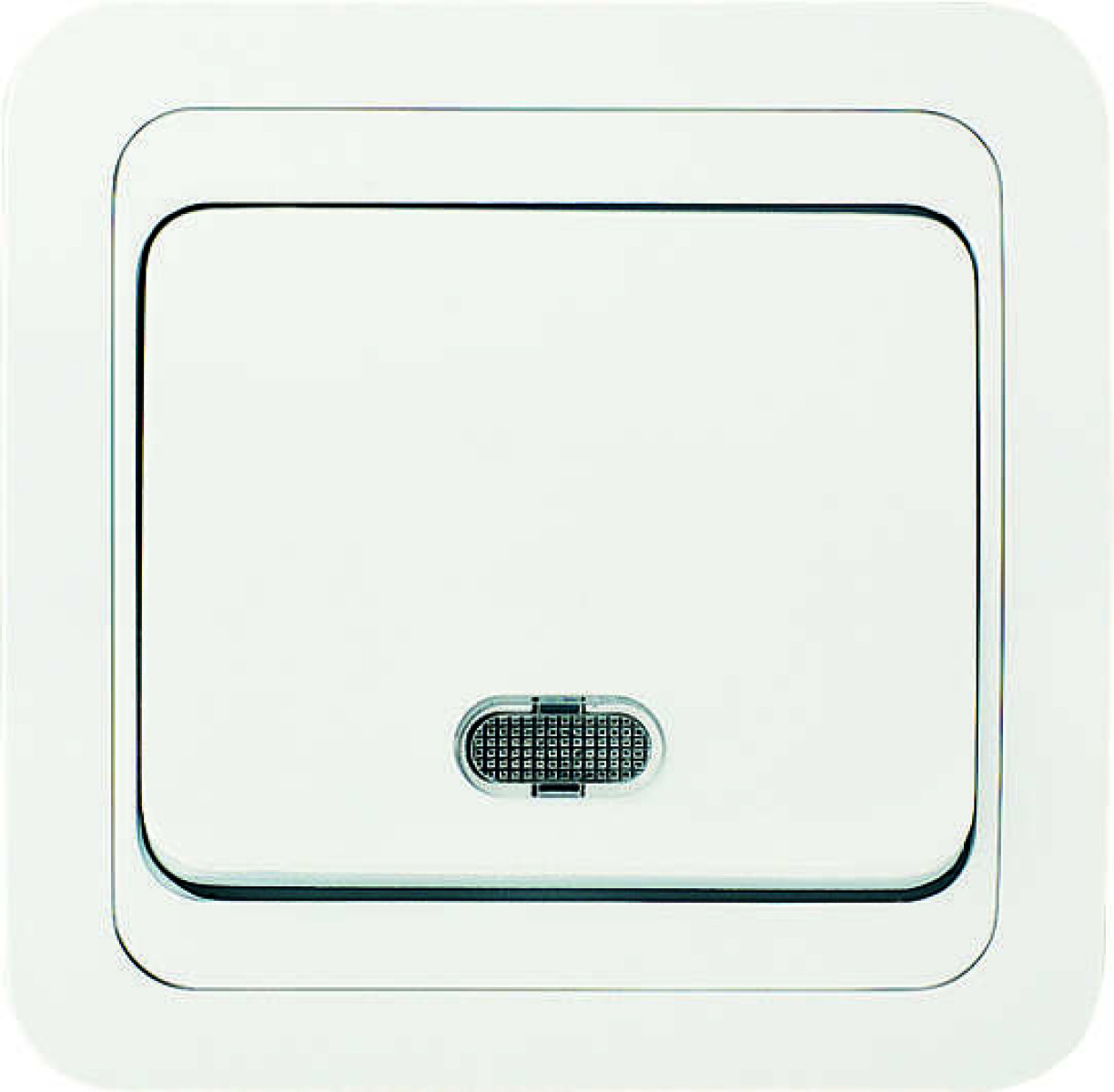 Изображение товара Выключатель 1-кл. СП Mimoza 10А IP20 с подсветкой белый