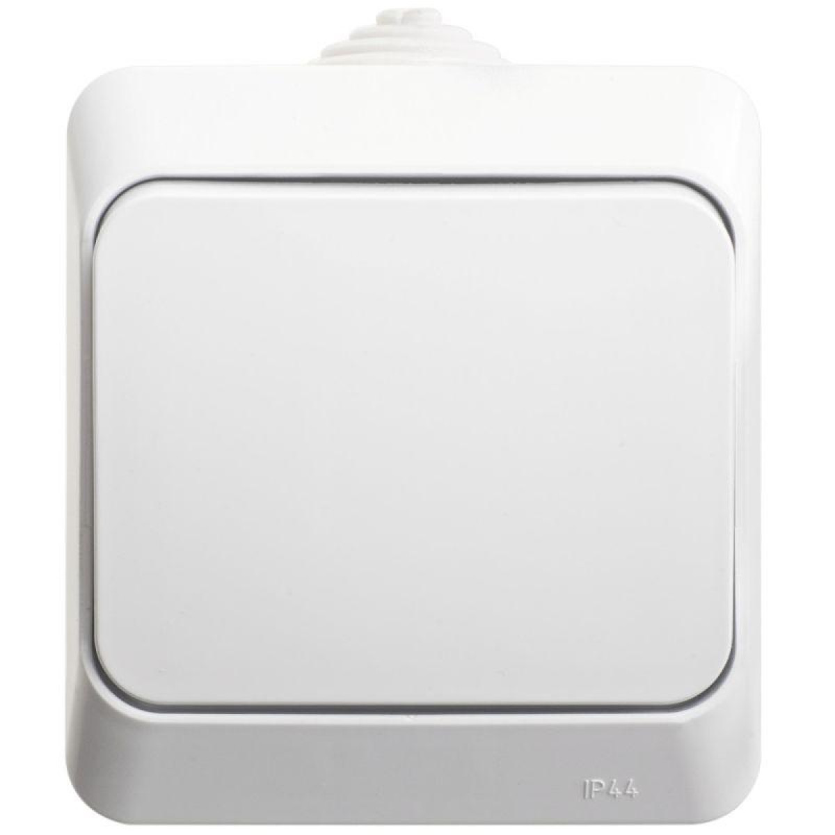 Изображение товара Переключатель проходной 1-кл. IP44 Systeme Electric 10А белый