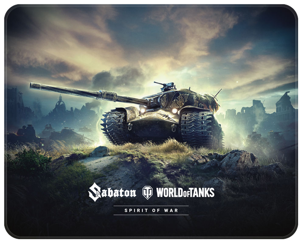 Коврик для мышек Wargaming Sabaton Spirit of War Limited Edition Large коврик для мыши world of tanks sabaton tank logo limited edition large