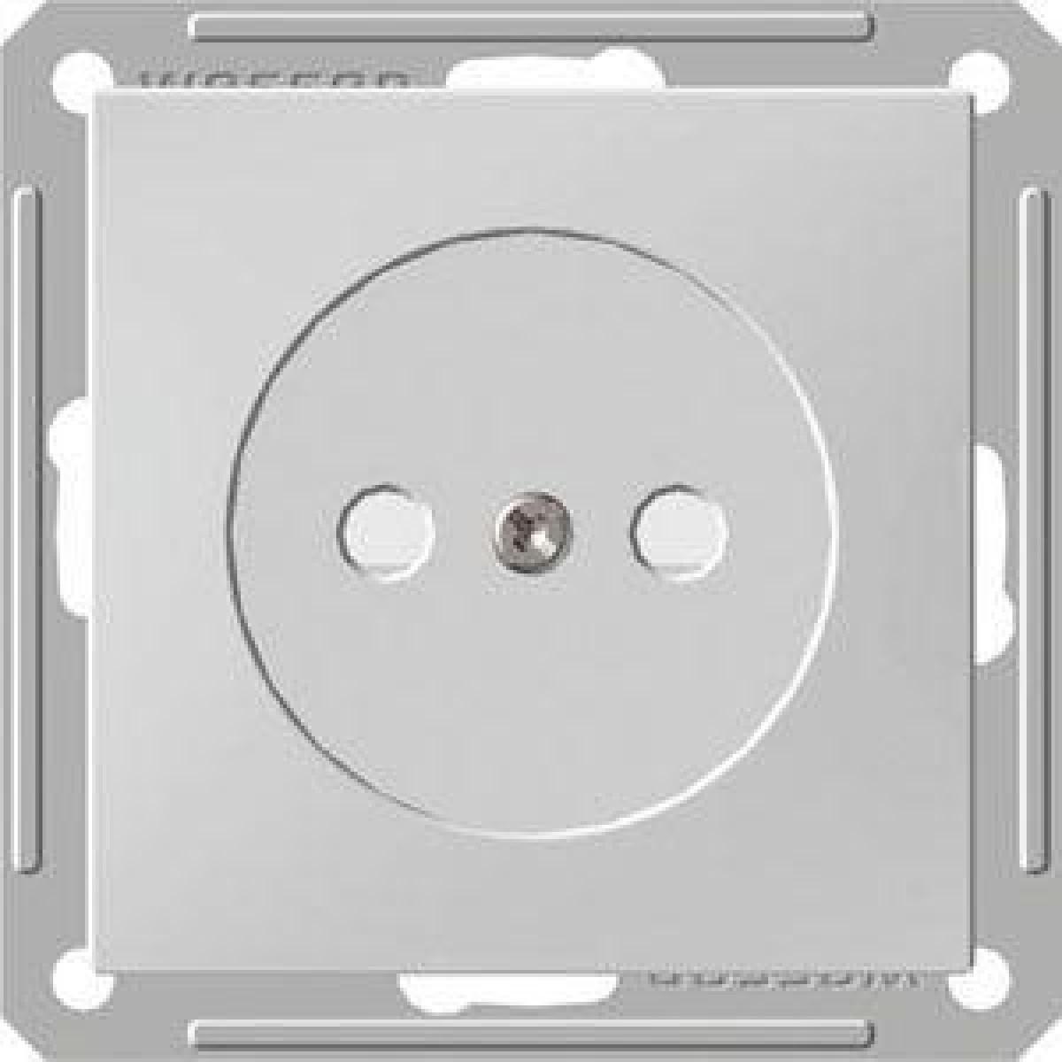 Изображение товара Розетка Systeme Electric W59 16А IP20 без заземл. защ. шторки механизм белый