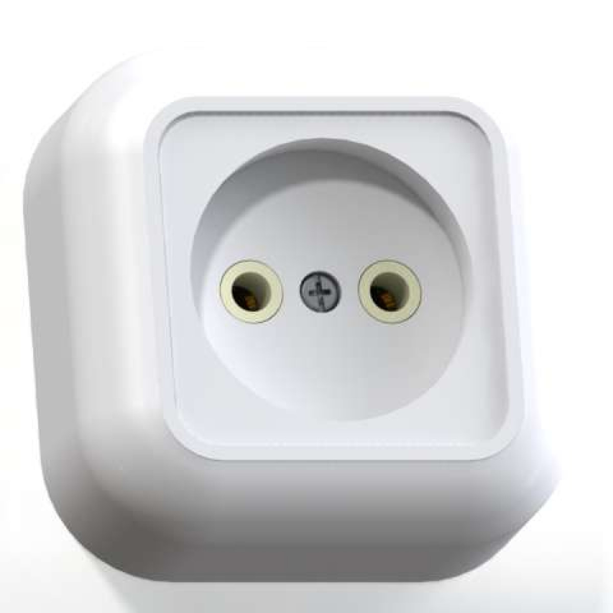 Изображение товара Розетка Кунцево-Электро РА10-266 10А, корпус из стеклонаполненного полиамида, Россия