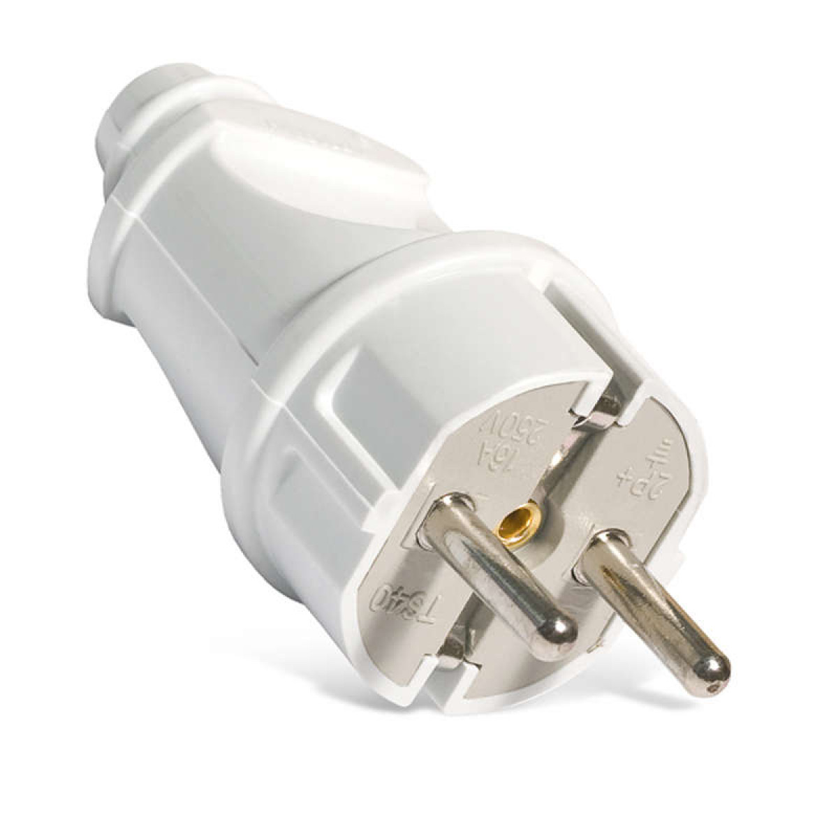 Изображение товара Вилка электрическая прямая 16А 250В с заземл. еврослот UNIVersal