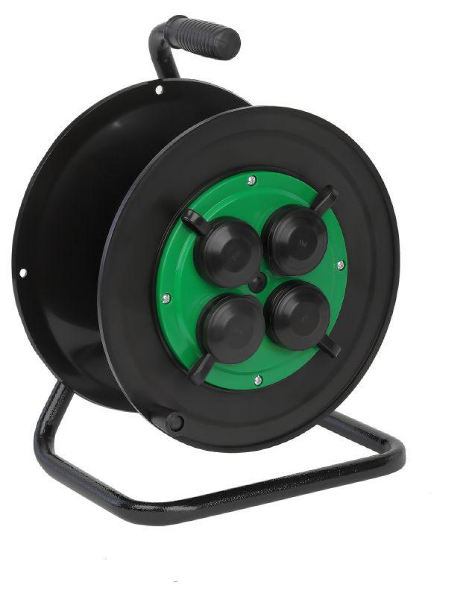 Изображение товара Катушка 4-м с заземлением IP44 RP-4e-IP44 от ЭРА для уличных и бытовых работ