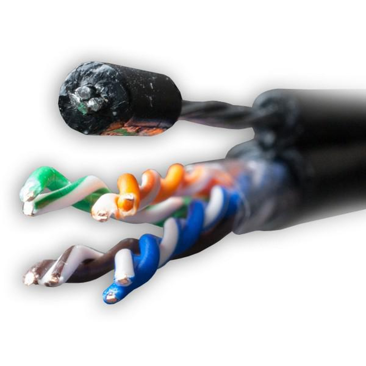 Изображение товара Кабель витая пара F/UTP Cat 5E 4х2х24AWG скрещенный для сетей 95 руб