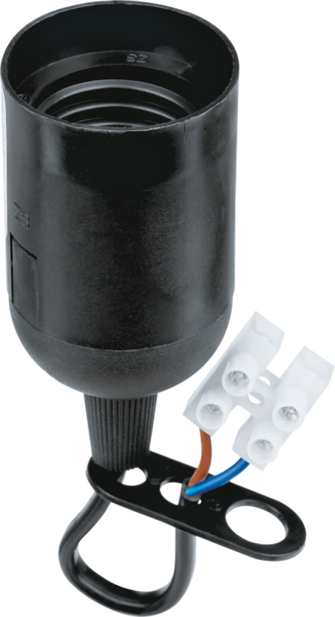 Изображение товара Патрон Navigator 71 288 NLH-P-F-BL-E27-TB пластиковый подвесной с клеммной колодкой