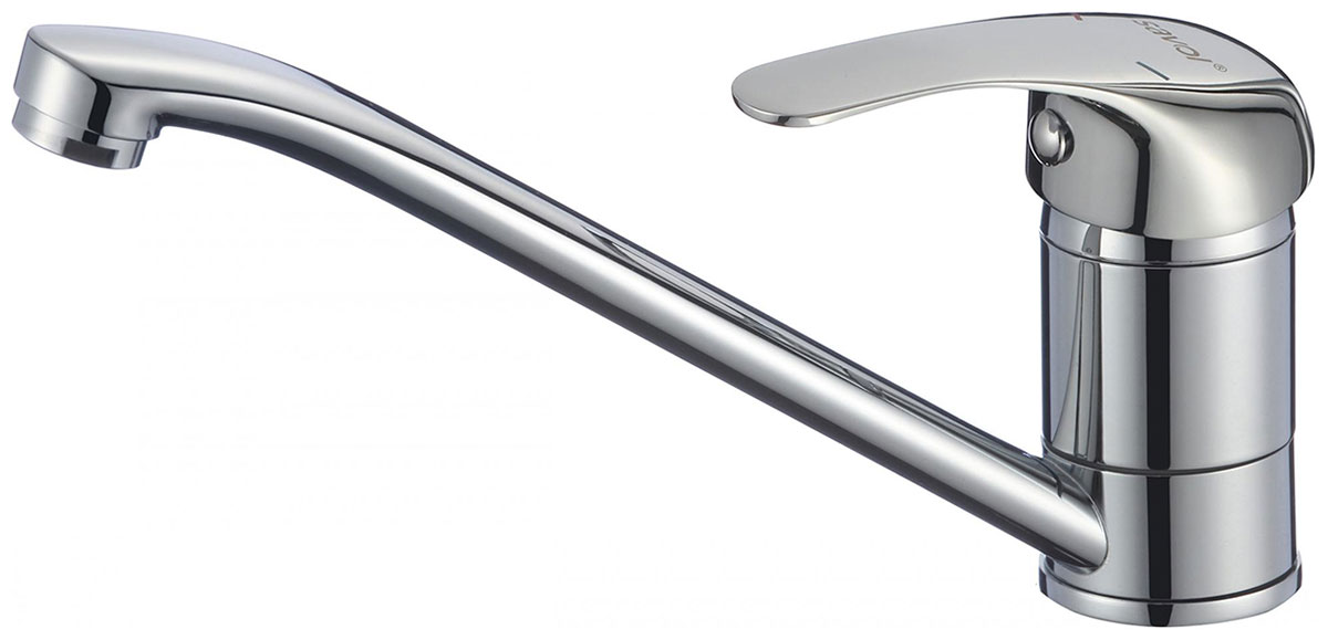 Изображение товара Смеситель для кухонной мойки Savol S-T4901-1 хром однорычажный с поворотным изливом