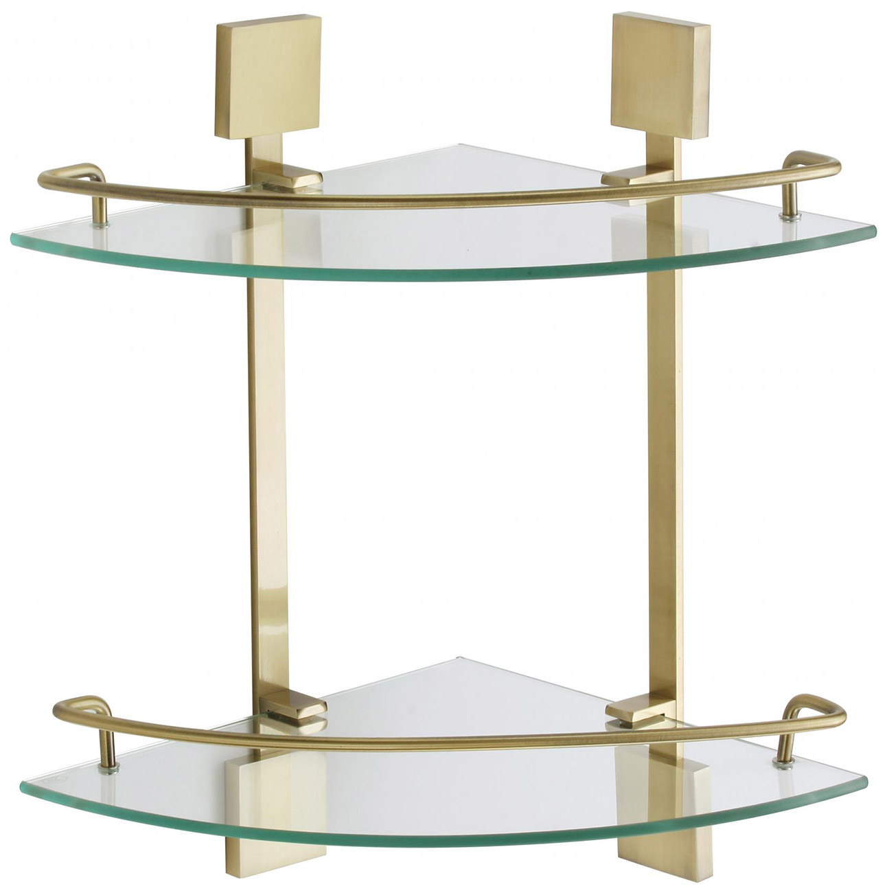 Изображение товара Полка угловая двойная Savol стеклянная, 65с (S-065322C)