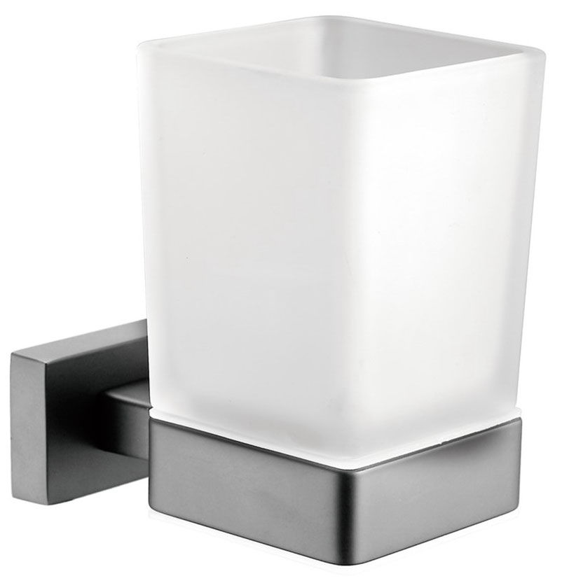 Изображение товара Стакан с держателем Belz B904/вороненая сталь (B90406)