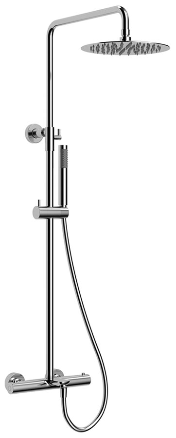 Изображение товара Душевая система с термостатом Raiber Graceful хром RP-007 современный дизайн