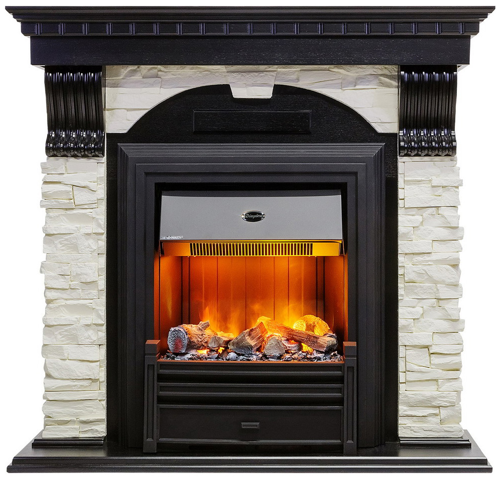 Изображение товара Электрокаминокомплект Dimplex Dublin с эффектом Opti-Myst венге/белый 98х103,5х37 см