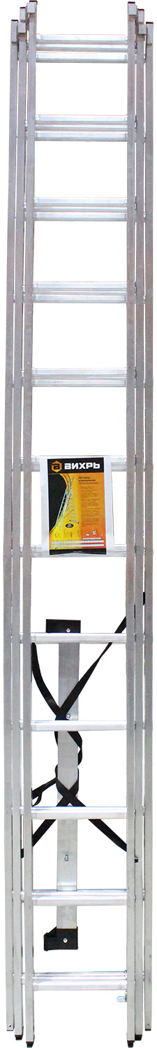 

Лестница алюминиевая трёхсекционная Вихрь ЛА 3х12 73/5/1/19
