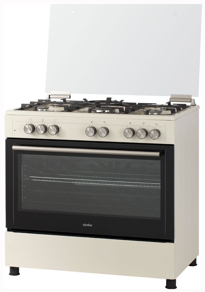 

Комбинированная плита Simfer F 96 EO 52001, Бежевый