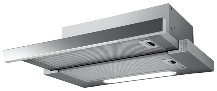 Изображение товара Вытяжка Jet Air AURORA LX/GRX/F/50 телескопическая нержавеющая сталь 650 м3/ч