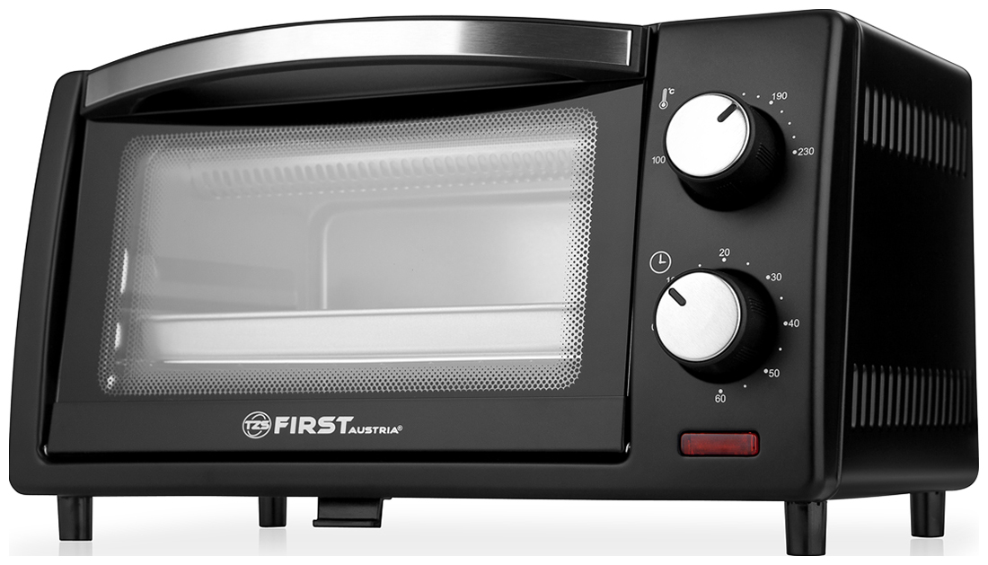 Тостер-печь First 5041-2 тостер печь first fa 5041 2 black объем 10 л мощность 800 вт кварцевый нагревательный элемент black