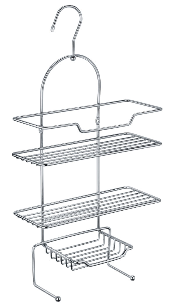 Изображение товара Полка Fixsen трехэтажная хром FX-870 для ванной комнаты