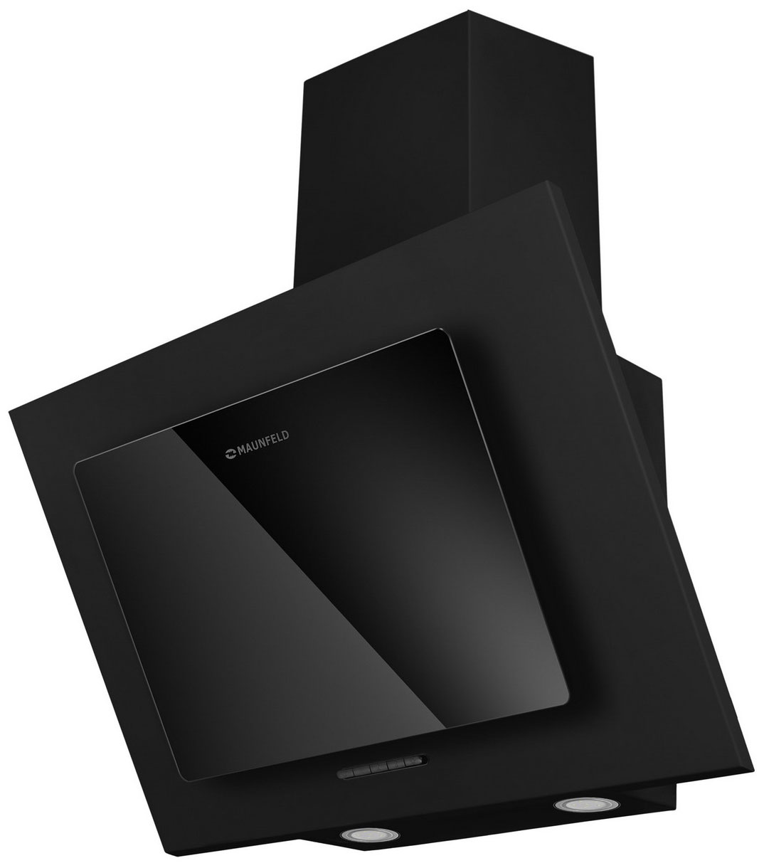 Изображение товара Вытяжка Maunfeld Tower A 60 черная наклонная с периметральным всасыванием