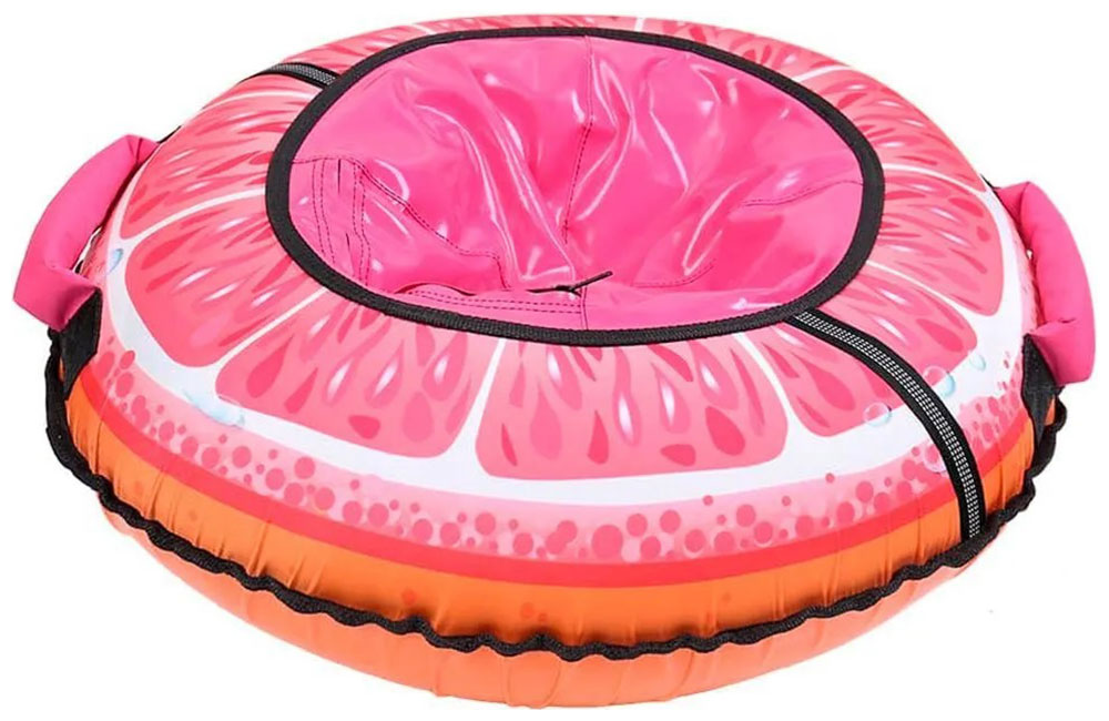 Изображение товара Тюбинг с круговым дизайном Ника Грейпфрут, 85 см (ТБ3К-85/Г)