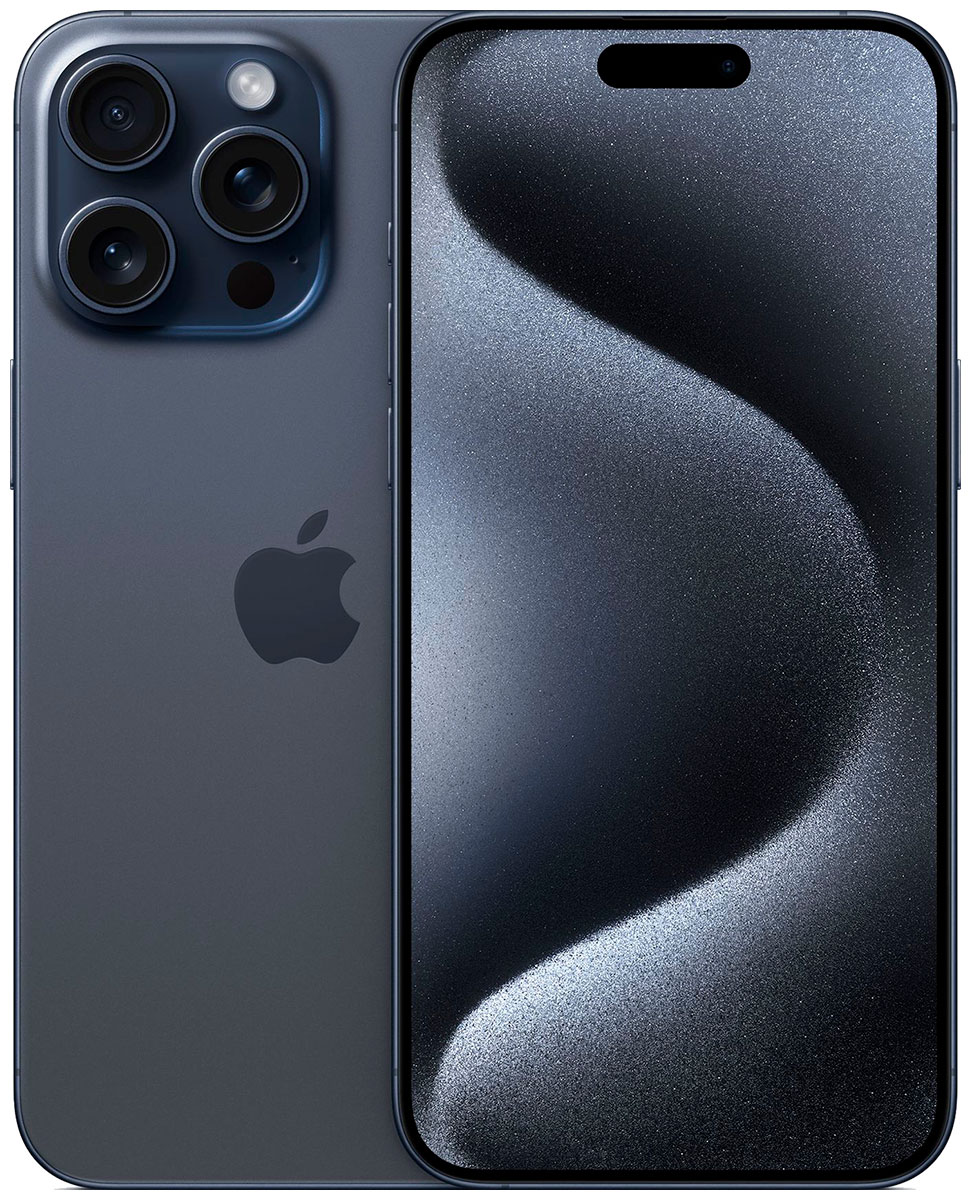 Смартфон Apple iPhone 15 Pro Max 256Gb синий титан