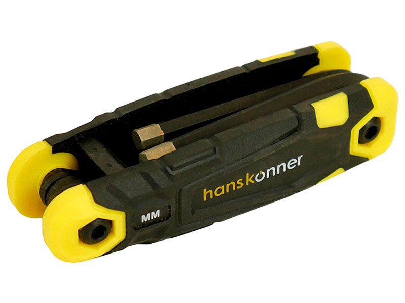 

Ключ шестигранный Hanskonner HK1045-04-8H S2 (8 шт 15-8 мм склад. кейс )