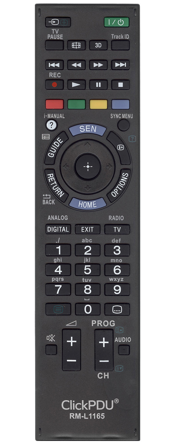 Изображение товара Универсальный пульт ClickPDU для телевизора SONY (RM-L1165)