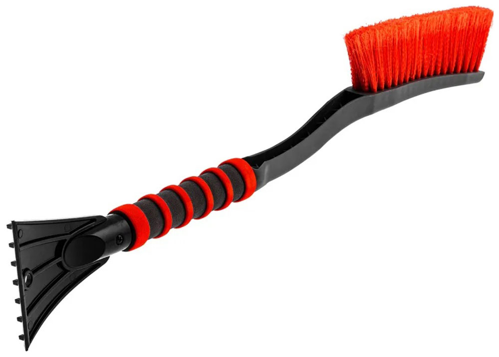 Изображение товара Щетка-сметка для снега Stels со скребком 580 мм морозостойкий пластик