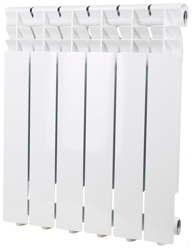 Изображение товара Алюминиевый радиатор Oasis Eco 500/80/6 секционный для отопления помещения