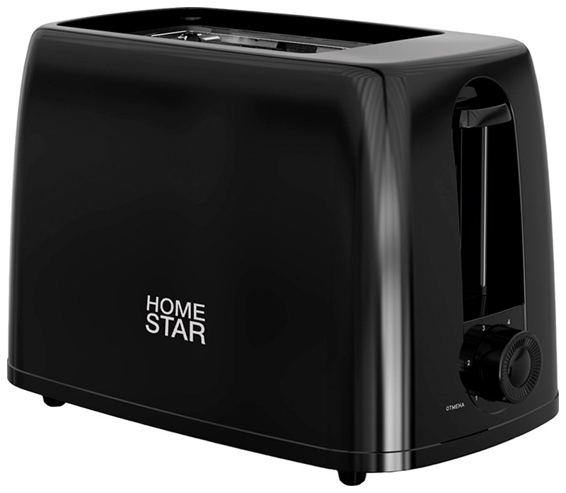 Тостер Homestar HS-1015, черный (106193) Тостер Homestar HS-1015, черный (106193)