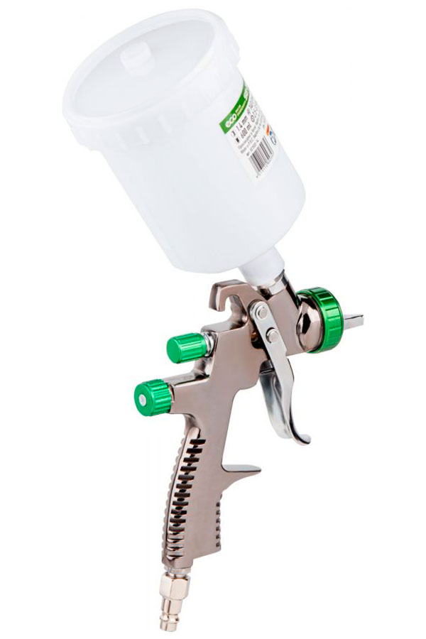Изображение товара Краскораспылитель Eco SG-3000L (LVLP, сопло ф 1.4 мм, верхний бак 600 мл) (EC1532-14)