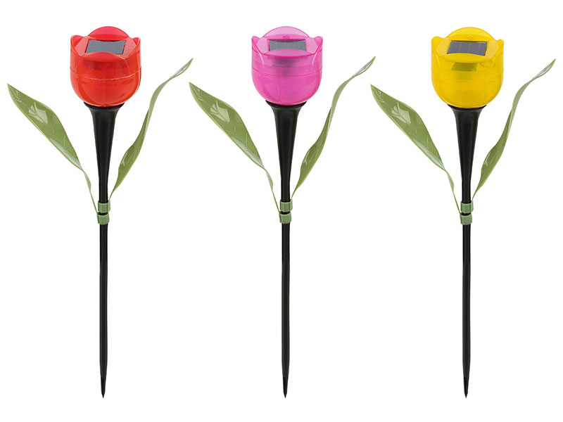 Изображение товара Фонарь садовый Park P-05, Тюльпан, на солнечной батарее (159676)