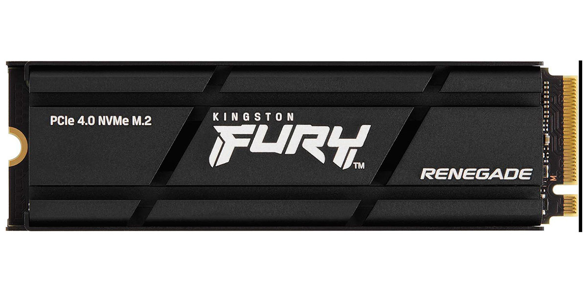 Изображение товара SSD Kingston FURY Renegade 4000 Гб PCIe 4.0 M.2 NVMe с радиатором