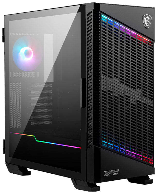 Изображение товара Компьютерный корпус MSI MPG VELOX 100P AIRFLOW с ARGB, стеклом, вентиляцией