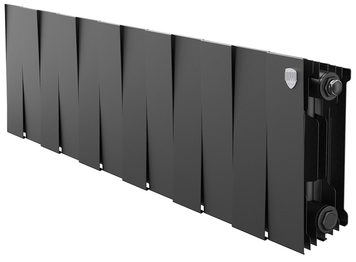 Изображение товара Водяной радиатор отопления Royal Thermo PianoForte 200 Noir Sable 12 секций