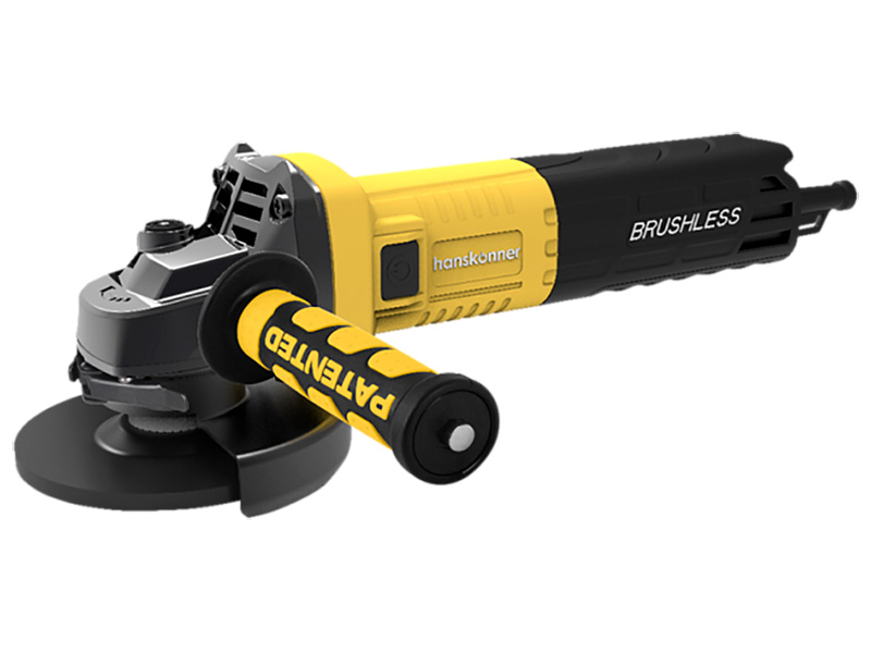 Изображение товара Угловая шлифовальная машина (болгарка) Hanskonner HAG9125SB (125 мм, 1600 Вт, 11000 об/мин, БЕСЩЁТОЧНАЯ)