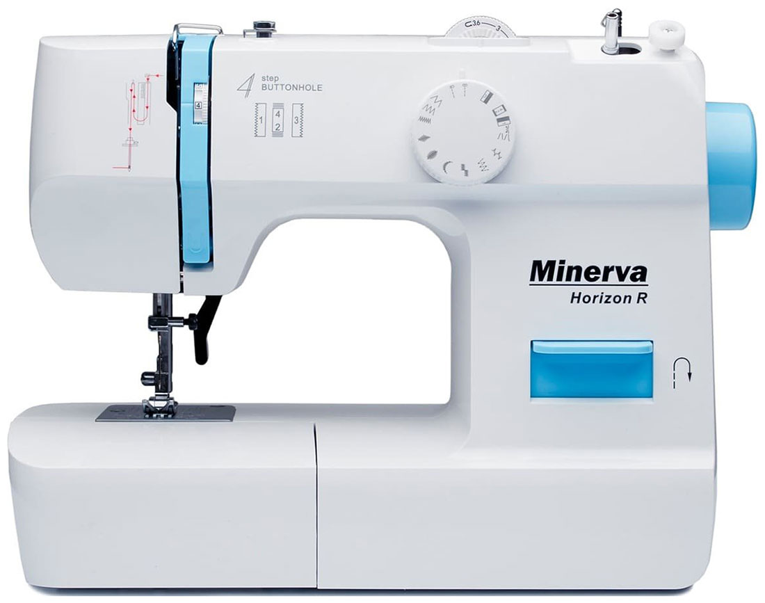Швейная машина Minerva Horizon R, белая (M-HR) Швейная машина Minerva Horizon R, белая (M-HR)