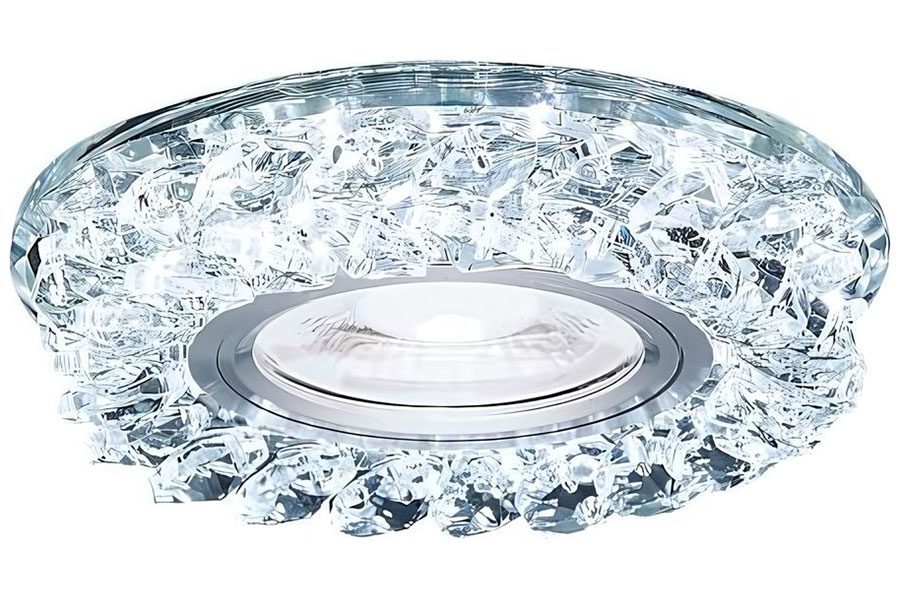 Изображение товара Встраиваемый светодиодный светильник Ambrella Light Led S257 CH для гостиной классика