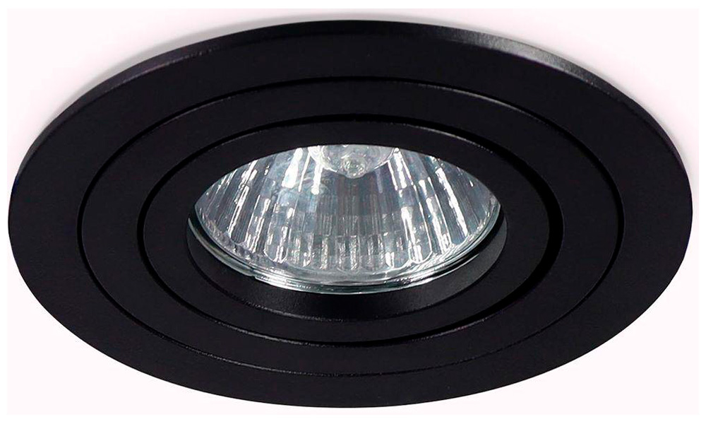 Изображение товара Встраиваемый светильник Ambrella Light Techno Spot TN102502 для спальни черный 12Вт