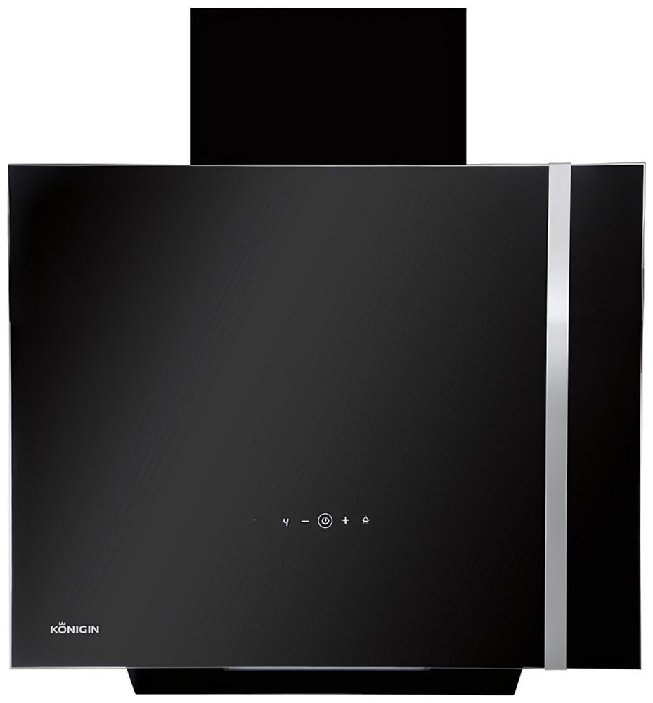 Изображение товара Вытяжка Konigin Enigma Black 60 настенная наклонная с сенсорным управлением