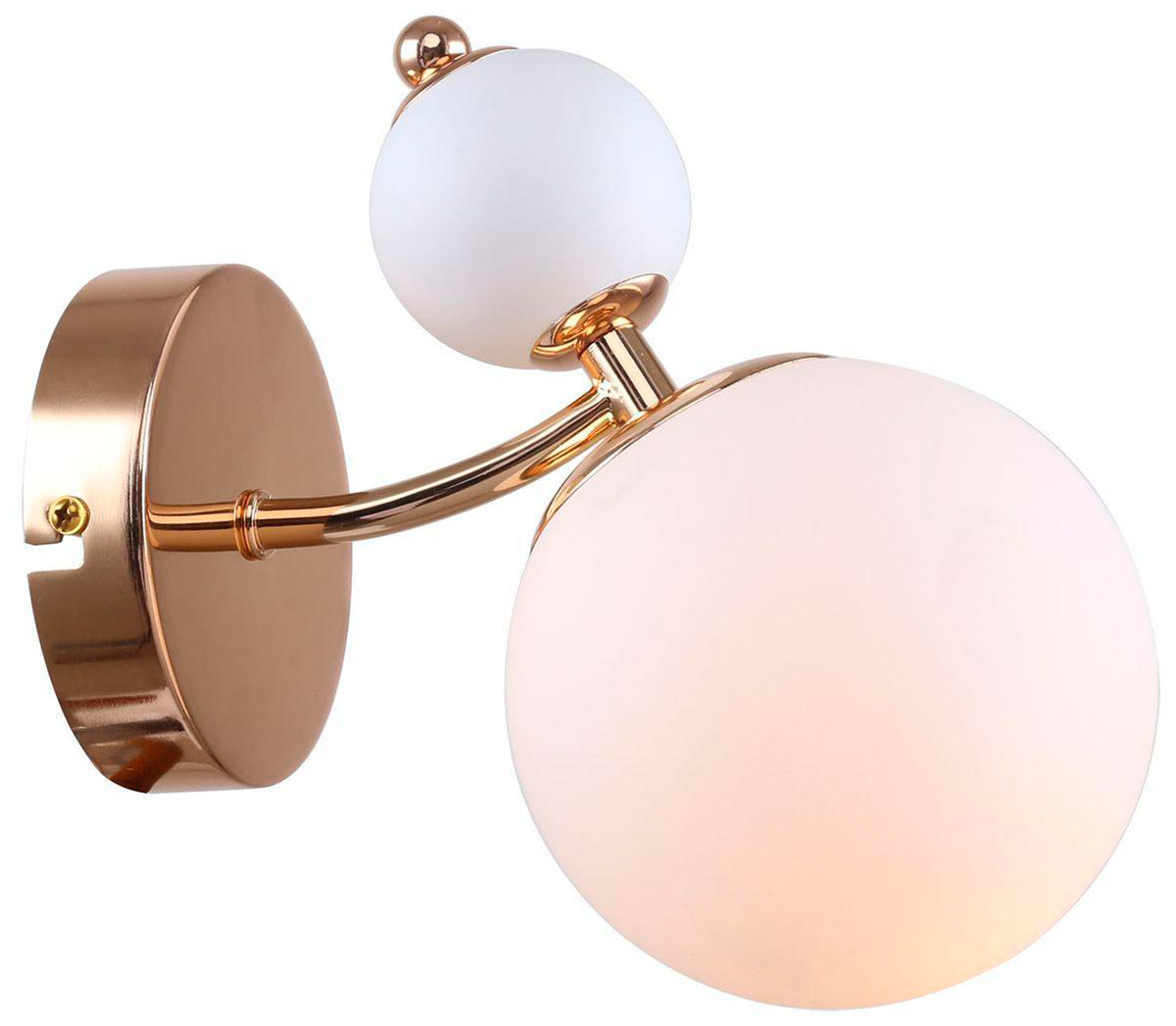 Изображение товара Бра Lussole Lgo LSP-8721 для кухни стиль модерн с одной лампой E14 белый с золотом