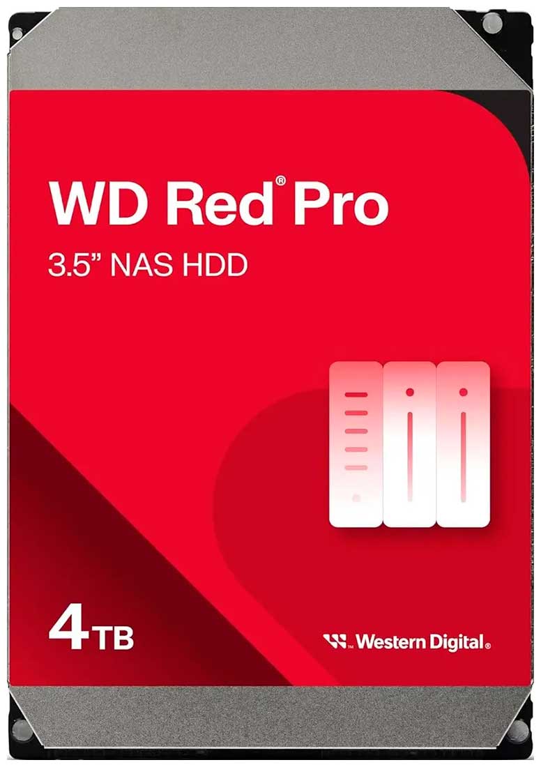 Изображение товара Жесткий диск Western Digital 4Tb SATA-III WD Red Pro (WD4005FFBX)
