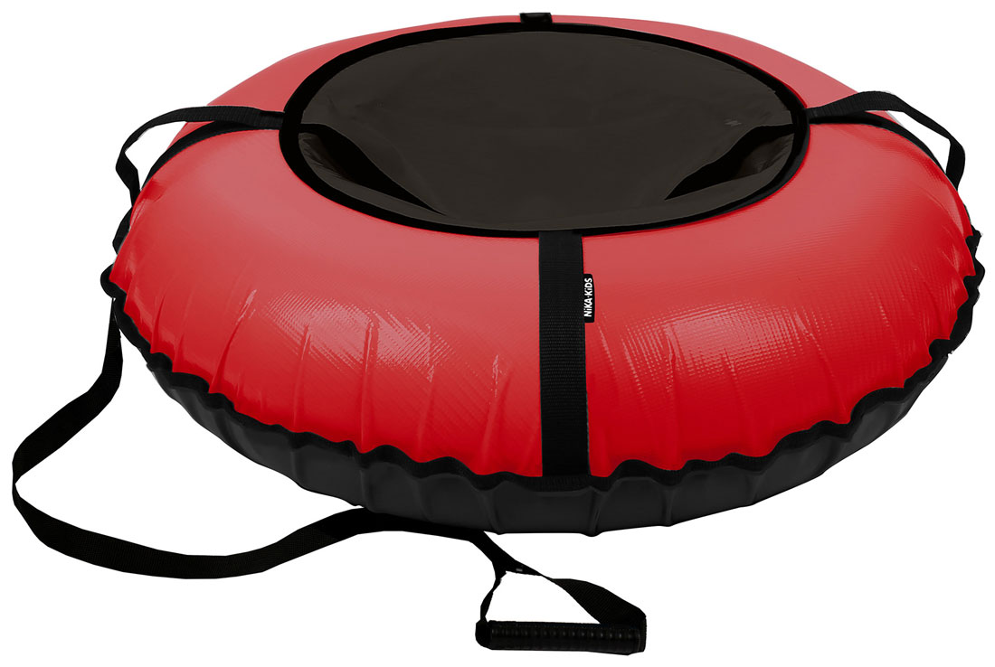 Изображение товара Тюбинг Ника Экономный ТБЭ-Т100 красный/черный для зимних развлечений 12+