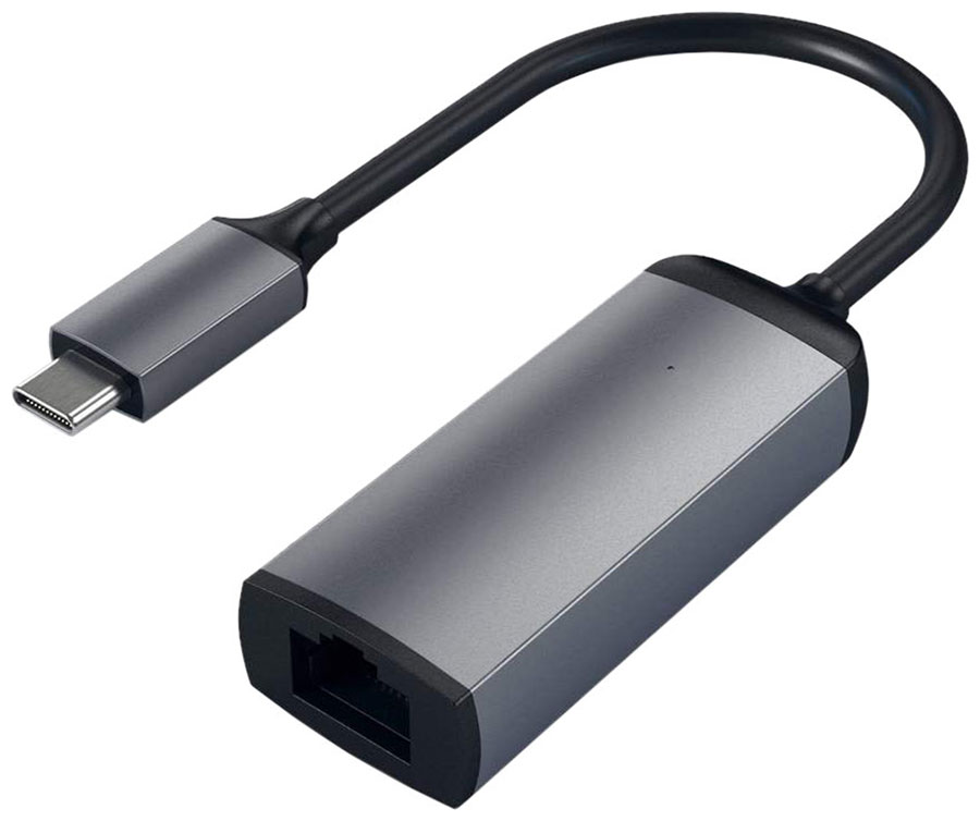 

Адаптер Satechi Type-C to Gigabit Ethernet, серый космос (ST-TCENM)