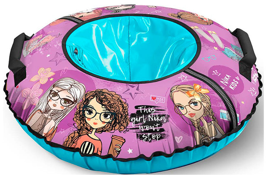 

Тюбинг Ника Игрушка с круговым дизайном (ТБ3К-85) селфи, Разноцветный