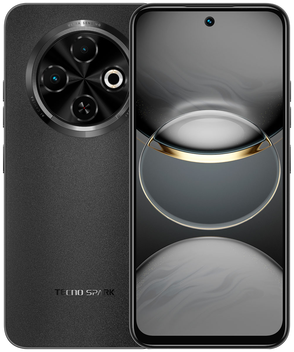 Изображение товара Смартфон Tecno SPARK 30C KL5n 128 Гб 6 Гб оперативная память Orbit Black