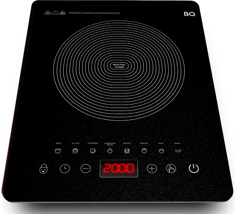 Изображение товара Электрическая плита индукционная BQ HP106B черный