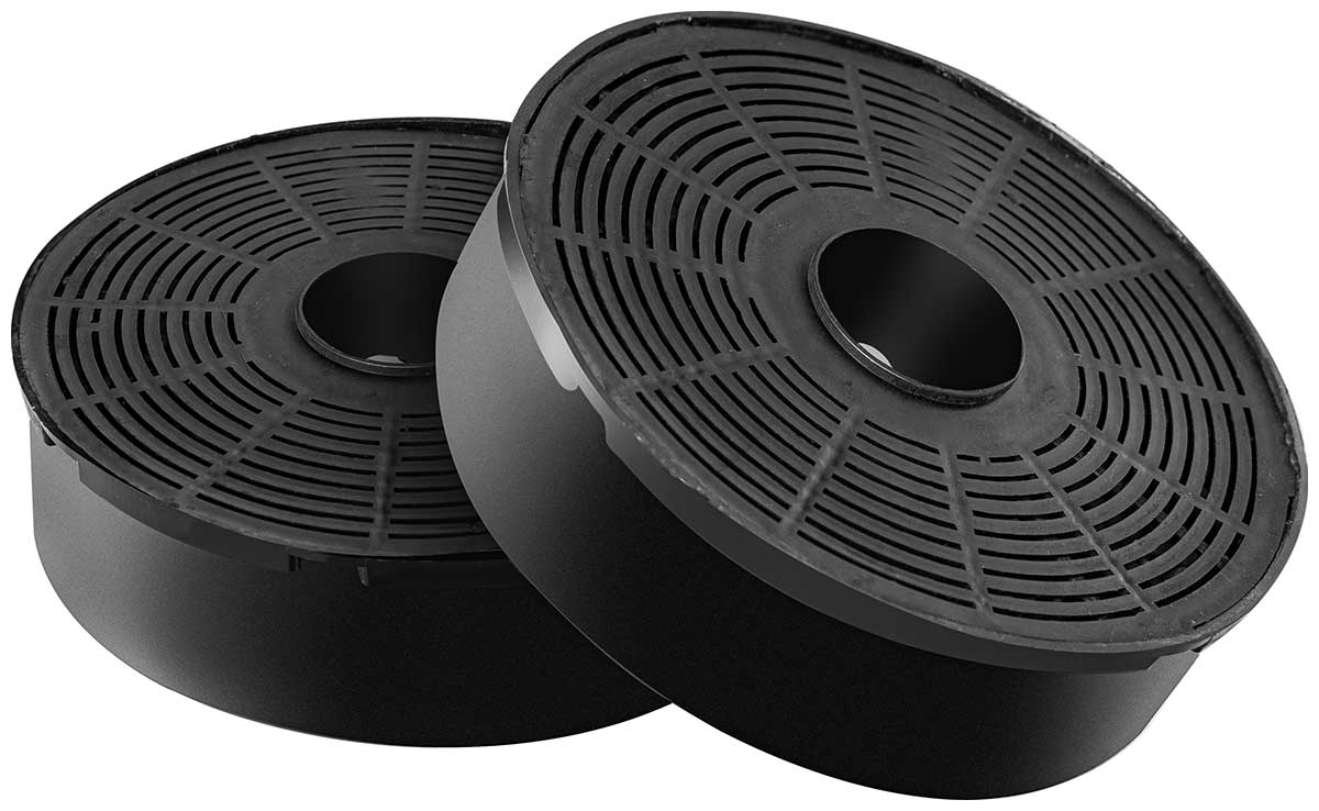 Изображение товара Угольный фильтр DeLonghi DFC050 для кухонных вытяжек, 2 шт