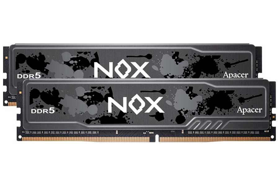 

Оперативная память Apacer DDR5 32Gb (2x16Gb) 5200MHz NOX (AH5U32G52C522MBAA-2), Черный