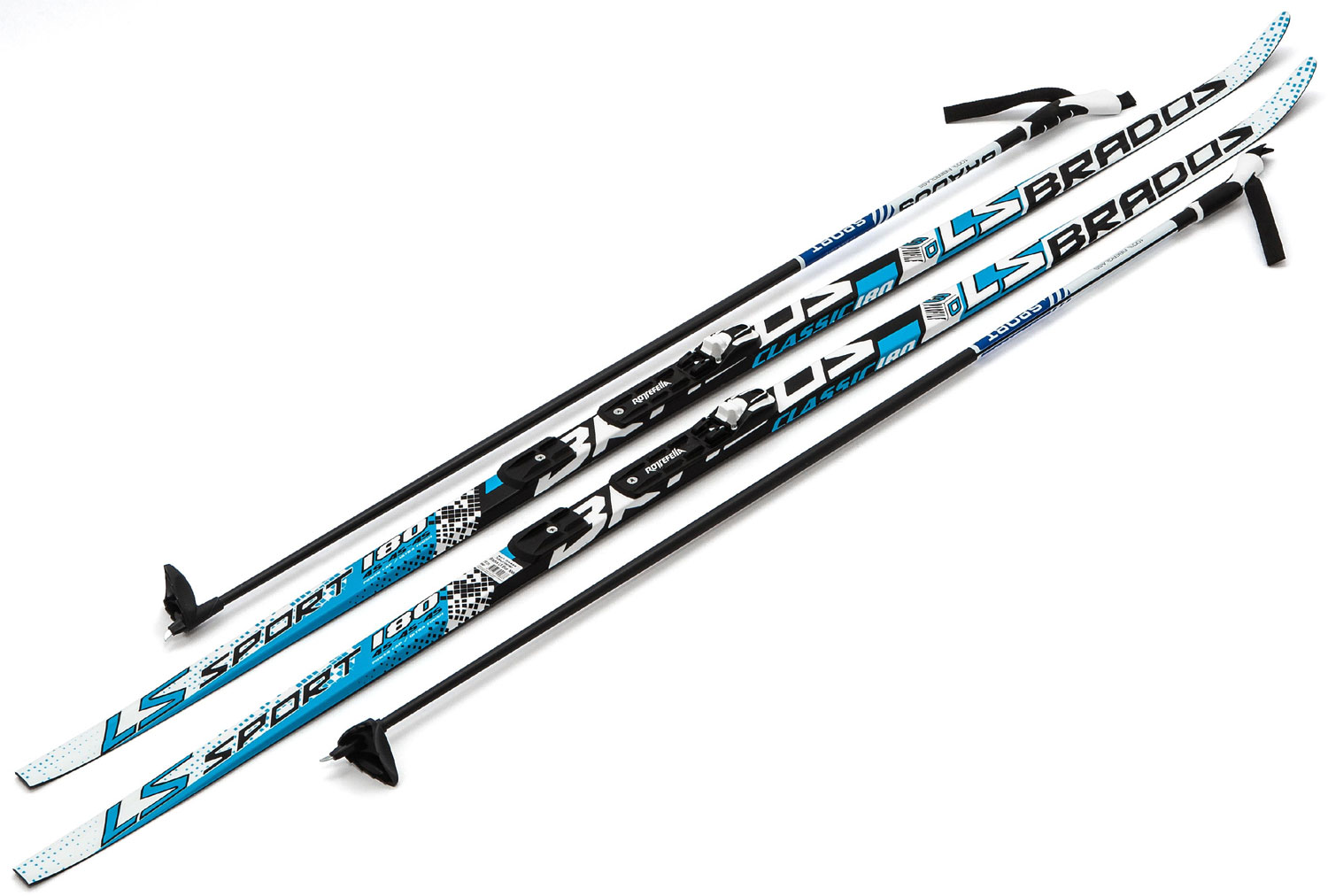 Изображение товара Лыжи беговые STC NNN (Rottefella) - 180 WAX Brados LS Blue