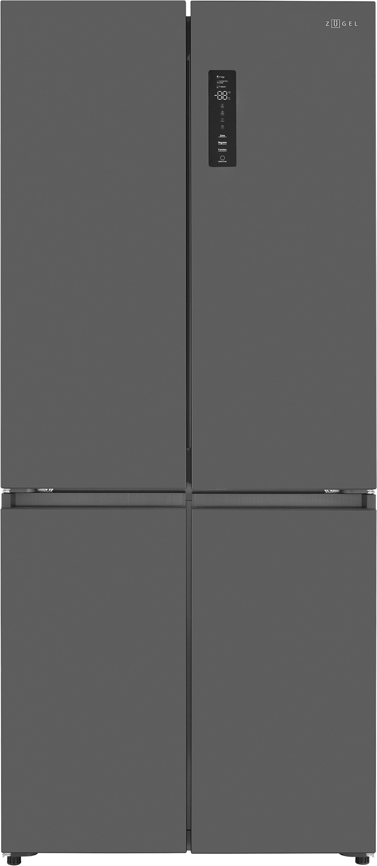 Изображение товара Многокамерный холодильник Zugel ZRCDI456XB с системой No Frost и зоной свежести